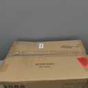 HOOBRO Bar Stools, Bar Stools Set of 2 with PU Upholstered, Bar Chairs with Footrest and Back, 26" Bar Stools for Kitchen Island, Dining Room, Easy to Assemble, Rustic Brown and Black BF31BY01G2