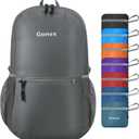 Gonex Ultra Lightweight Packable Backpack 20L Daypack Handy Foldable Camping Outdoor Travel Cycling Backpacking (Grey)