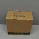 Bed Risers Wood Blocks - 1 Inch Circle Furniture Height Extenders Lifts for Sofa Couch Desk Chair Table Base Raising Space, Convenient Store and Cleaning, Pack of 4