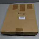 Cholemy 50 Pcs Christmas Buffalo Plaid Bags with 50 Sheets Tissue Paper 8.3 x 5.9 x 3.15 Inch Xmas Thank You Gift Bags Kraft Paper Bags Holiday Gift Wrapping for Christmas Party (Black White Plaid)