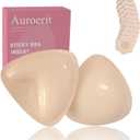 Sticky Bra Inserts,Reusable and Waterproof Double Sided Push Up Sticky Bra for Women Dresses Bikinis, Size: B