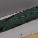 Smiry Half Circle Front Door Mat Outside Entrance, Rubber Doormat, 35x23