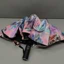 Small Compact Travel Automatic Folding Umbrella for Women, Portable Lightweight, Rain, Wind, UV Sun Shade