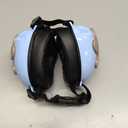 Upgraded Dog Ear Muffs for Noise Protection - 22dB NRR Noise Cancelling Headphones with Dog Paw Design, Calming Earmuffs for Thunder, Fireworks & Hunting (M, Light Blue-Gray)