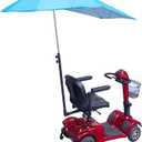 Sunshade Canopy for Mobile Hitch Receiver (Sky Blue)