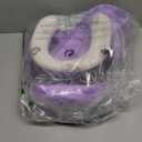 Potty Training Seat SKYROKU Potty Training Toilet with Step Stool Ladder, for Kids Boys Girls Toddlers - Comfortable Safe Potty Seat with Anti-Slip Pads Ladder (8838-GreyPurple)