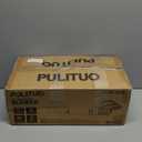 PULITUO Leaf Blower Cordless, 500CFM/ 125MPH Lightweight Cordless Blower with 2X 4.0 Batteries and Fast Charger, Variable Speed Battery Leaf Blowers for Lawn Care, Leaves, Grass, Patio, Yard