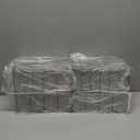 Acrylic Makeup Organizer with 19 Drawers, 4 Pack Clear Storage Drawers, Bathroom Makeup Organizer for Palettes, Cosmetic, and Beauty Supplies,Ideal for Vanity, Cabinet,Desk Organization