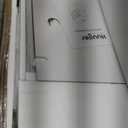 Huuger 27.6 Inch Tall Nightstand with Charging Station, USB-C Port, 2 Drawers Bedside Table, Larger Night Stand with 11.4 Inch Raised Legs, Painted Side Table End Table, for Bedroom, White