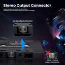 Mersoco Car Audio Bluetooth Wireless Cassette Receiver, Tape Player MP3 Bluetooth 5.0 Cassette Aux Adapter, Hands-Free Calling, Stereo Two-Channel,Black