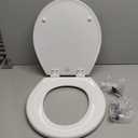 Bemis 1500EC 390 Lift-Off Wood Elongated Toilet Seat, Cotton White (Pack of 1)