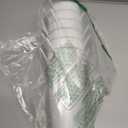 Dualshine 6 Pcs Galvanized Bucket Bar, 10 Inch Flower Bucket and Metal Vase with Handles, Farmhouse Vases for Wedding and Cut Flowers, Balcony Garden (White)