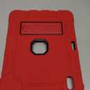 Case for iPad (A16) 11th Generation 11 Inch 2025 / iPad 10th Generation 10.9 Inch 2022, [Built-in Pencil Holder] Heavy Duty Shockproof Rugged Protective Case, Red2