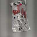 Triangle Screwdrivers Set 7 Sizes 1.4mm 1.8mm 2.0mm 2.3mm 2.7mm 3.0mm 4.2mm, Magnetic Triangle Screwdriver Bits Screw Triangle Head for Toys and Battery Change