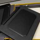 ZAGG Rugged Book Detachable Case and Magnetic-Hinged Keyboard for iPad Air, iPad Air 2, iPad 9.7, iPad 9.7 Pro - Multi-Device Bluetooth Pairing, Backlit Keyboard - USB-C to USB-C Cable Included, Black