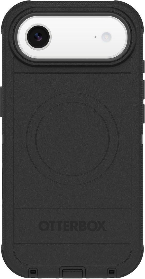 OtterBox iPhone Air Defender Pro Series Case - Black - Tough, Rugged & Durable iPhone Case, Snaps on MagSafe