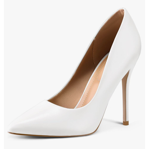 mysoft Women's High Heels Pumps Closed Pointed Toe Stiletto 4IN Heels Dress Wedding Shoes 8.5