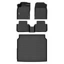 Binmotor-Floor Mats & Cargo Liner Set for 2023-2026 Acura Integra (A-Spec/Type S/Base/A-Spec w/Technology), All Weather Mats Cargo Trunk Mat Waterproof Mats for Acura Integra Accessories Custom Fit