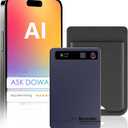 AI Voice Recorder, Pocket AI Recorder with Transcribe & Summarize, AI Noise Cancellation Technology, 64GB Memory, 35 Hours Recording, App Control, Supports 152 Languages for Lectures, Meetings, Calls