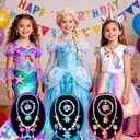 Jewelry Toys-for-Girls,Toddler Girl Toys Age 6-8,Kids Play Jewelry Princess Toy for 3 4 5 6 7 Year Old Girls Dress Up,Unicorn Mermaid Frozen Necklaces Rings Earrings for Christmas Birthday Gifts