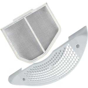 W11117302 W10120998 Dryer Lint Filter Kit, Lint Screen & Grille Replacement for Select Whirlpool Kenmore Maytag KitchenAid Roper Amana Dryers, Replaces W10049360 8544723