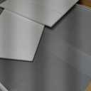 Mifuro 38"x28" Enclosed Bulletin Board, Lockable Weather-Resistant Aluminum Cork Noticeboard for School & Office, Silver Frame w/Grey Flet