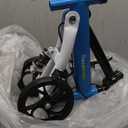 All Terrain Steerable Knee Scooter Crutch AlternativeDeluxe Medical Scooter Double Handbrake,for Adults Injured Ankle & Foot Recovery Scooter in Blue