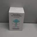 cjc Cloud Rain Humidifier for bedroom with Soothing Rain Sounds Sleep Aid, Waterfall Night Light, Mushroom Design Air Moisturizer，Room Decor Aesthetic for living room (White)