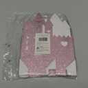 24 Pieces Princess Castle Candy Boxes Glitter Princess Castle Party Decorations Birthday Favor Boxes for Wedding Birthday Party Supplies(Rose Gold)