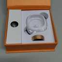 Smart Ring Health Fitness Tracker Women Men (10#(19.8mm), Rose Gold)