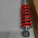 260mm 10.2" Adjustable Rear Shock Absorbers for 50cc 70cc 90cc 110cc 125cc Baja Motorsports DR70 Tao Tao DB20 Kids Pit Dirt Bike Four Wheeler Quad ATV Small Motorcycle Heavy Duty Red