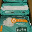 Depend Adult Diapers with Tabs, Incontinence Protection with Tabs, Unisex, Small/Medium (1934" Waist, Up To 170 lbs), Maximum Absorbency, 60 Count (3 Packs of 20)