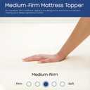 1-Inch Foam Topper,Adds Comfort to Mattress, Twin Size