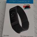WITHit Black Stainless Steel Mesh Band for Fitbit® Charge 3 & Charge 4