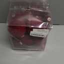 Velvet Ornaments for Christmas Tree Decorations - Burgundy Flocked Christmas Ornament Set for Winter Holiday Decor - Shatterproof Xmas Balls Ornaments Bulk - Pack of 24