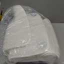 Full Body Bath Pillow for Bathtub,Luxury Thick Bath Cushion for Soaking Tub w/Adjustable Lumbar Support Full Body Bathtub Pillows for Head and Neck Shoulder Support,5D Air Mesh,51"x 16.5"White