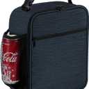 Lunch Box for Men - Reusable Lunch Bag Men Adult Women- Insulated Small LunchBox (Navy Blue)