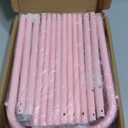 mirolam Kids Clothing Rack - Dress Up Storage - Dress Up Rack for Little Girls - Small Kids Costume Wardrobe with 2 Fabric Shelves - Princess Room Bedroom Decor (Pink)