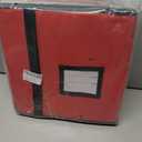 Hatisan 2Pcs Christmas Tree Storage Bag for 7.5ft Artificial Trees and Christmas Ornament Storage Box, Sturdy Waterproof Material, Zippered Bag, Stitched Reinforced Carry Handles(Black, 7.5 ft)