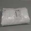 RYB HOME Kitchen Window Curtains - Blackout Privacy Half Window Curtains for Bedroom Bathroom Dining Living Room Cafe Office Short Tiers Drapes, W 34 x L 36 inches, 2 Panels, Pure White