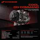 A-Premium A/C Compressor with Clutch Compatible with Nissan Altima 2.5L 2007-2012, Sentra 2.5L 2007-2012