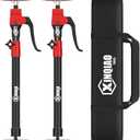 XINQIAO Cabinet Jacks for Installing Cabinets, Heavy Duty Third Hand Tools Adjustable Support Pole from 23.6 IN to 45.3 IN, 2 PCS