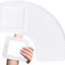 30 Pieces Bordered Gauze-Island Dressing is 6 x 6 Inch Wound Bandage Adhesive Patches Post Shower Pads Breathable Borders Individually Packed Pouches