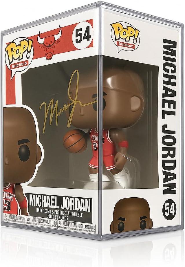 Premium Magnetic Hard Case for Funko Pop  6.7"x5"x4" Clear Acrylic Stackable Display Box w/ Beveled Lid  Dust/Moisture Resistant  Micro Magnet Lock (1) (Set of 1)