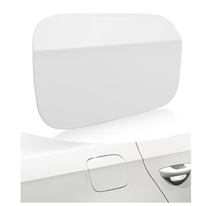 Fuel Gas Tank Cap Cover Fit for VW Volkswagen Passat 2012 2013 2014 2015 2016 2017 2018, Fuel Filler Door Lid Replace 561809857, White