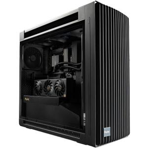 ASUS ProArt PA602 E-ATX PC Case 420mm Radiator Support, Dual 200mm Built-in Fans, Front Panel IR dust Indicator, Power Lock Latch, Tool-Less PCIe mounting & GPU Holder, 20Gbps USB-C Front I/O