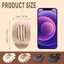 8 Piece French Flat Hair Clips for Women  Matte No-Slip duckbill Claw Barrettes for Thick & Thin Hair, Side Slide Volume Clips for Girls (Style 2)