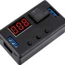 DROK 12V Timer Relay, LED Display 4-Mode On-Off Automotive Time Delay Relay, Electric Delay Timer Switch 0.1s to 999min