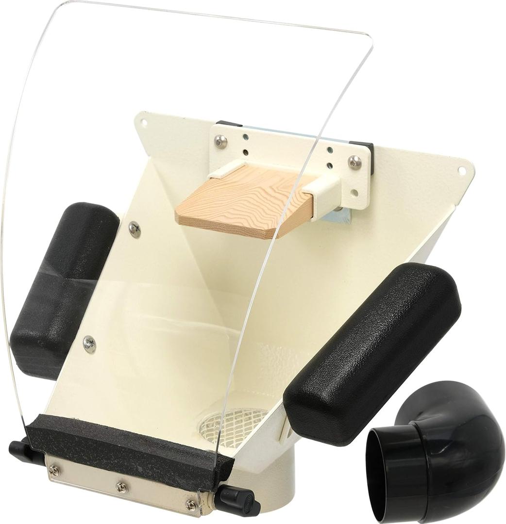 Fishmouth w/Shield, Arm Rests, & GRS Mount w/bench pin assemly