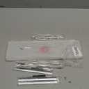 2PCS Acrylic Risers Display Stands, 3 Tier Perfume Organizer Display Shelf & Versatile Cupcake Stand Holder, Display Risers for Figures, Dessert Shelves for Party for Decoration and Organizer (2PACK Large 11.8IN)